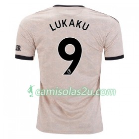 Camisolas de Futebol Manchester United Romelu Lukaku 9 Equipamento Alternativa 2019/20 Manga Curta